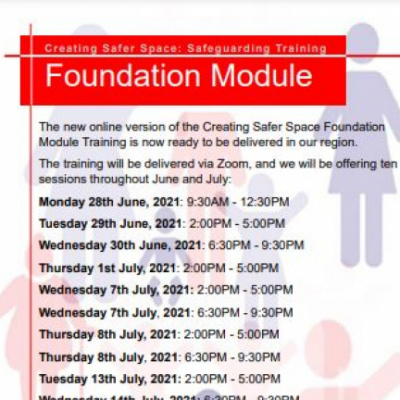 Foundation Module Training 2021